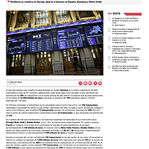 Las fusiones y adquisiciones caen un 20% en Espaa hasta abril segn TTR Data